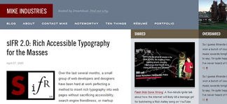 深圳網(wǎng)頁設(shè)計(jì)中,字體入門替換術(shù)